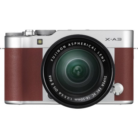 Fujifilm X-A3 + 16-50mm Kit, pruun