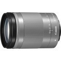 Canon EF-M 18-150mm f/3.5-6.3 IS STM lens, silver