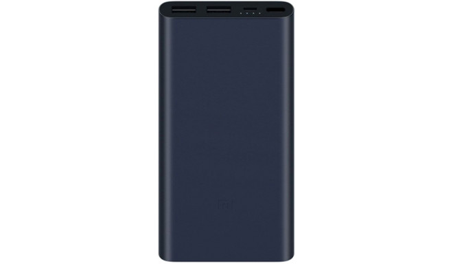 Xiaomi Mi power bank 2S 2.4A 2xUSB 10000mAh, black