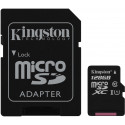 Kingston memory card microSDXC 128GB Canvas Select Class 10 + adapter