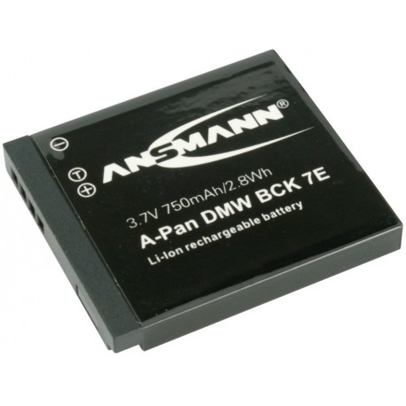 Ansmann аккумулятор (Panasonic DMW-BCK7, 750mAh)