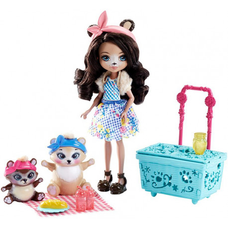 Enchantimals комплект кукл Paws For A Picnic (FCC64)