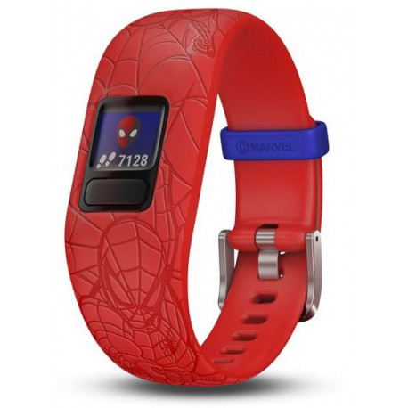 Garmin aktiivsusmonitor Vivofit Jr.2 Spider-Man, punane reguleeritav