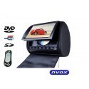 HEADREST MONITOR LCD 9" HD DVD USB SD IR FM GAMES
