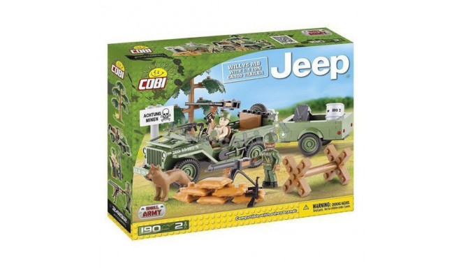 Cobi toy blocks Army Jeep Willys 