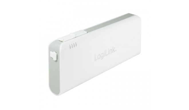 LogiLink power bank 10000mAh, white