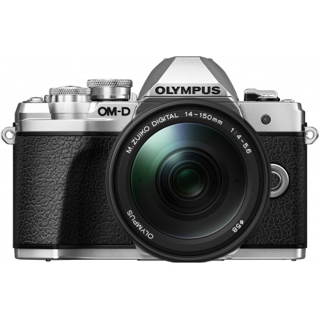 Olympus OM-D E-M10 Mark III + 14-150 мм II Kit, серебряный