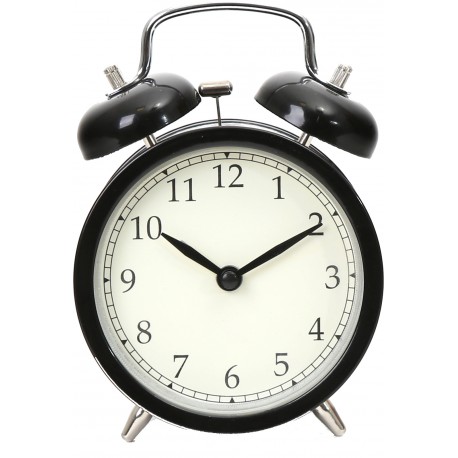 Platinet alarm clock March, black (43631)