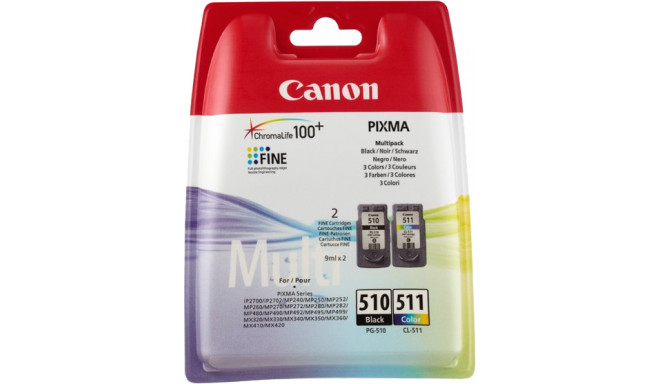 Canon ink cartridge PG-510/CL-511, color/black