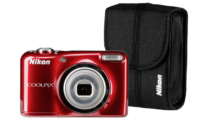 Nikon COOLPIX A10 Kit red