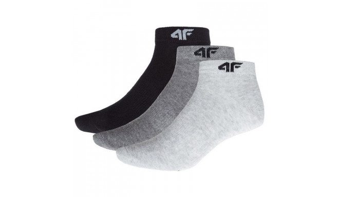 Adult sports socks H4Z18 4f set-SOM001 black white gray