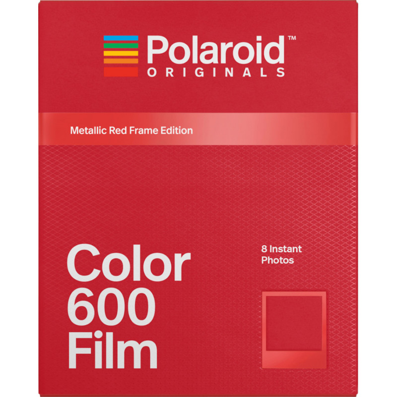 Polaroid 600 Color Metallic Red Frame