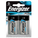 Battery Max Plus D LR20 2 pcs Blister