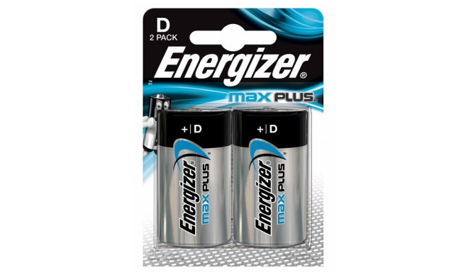 Energizer patarei Max Plus D LR20 2tk