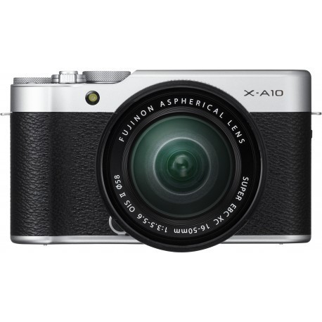 Fujifilm X-A10 + 16-50mm Kit, silver