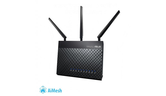 Wireless Router|ASUS|Wireless Router|1900 Mbps|IEEE 802.11a|IEEE 802.11b|IEEE 802.11g|IEEE 802.11n|I