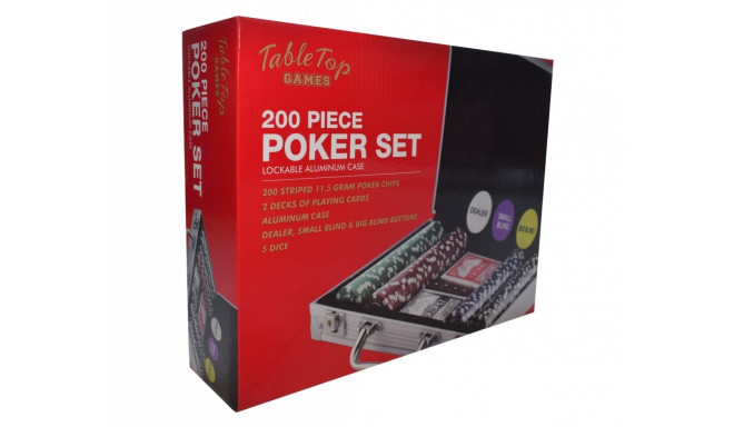 Poker set Mona 200 tokens eco leather