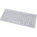 Gembird klaviatuur KB-BT-001-W ENG, valge