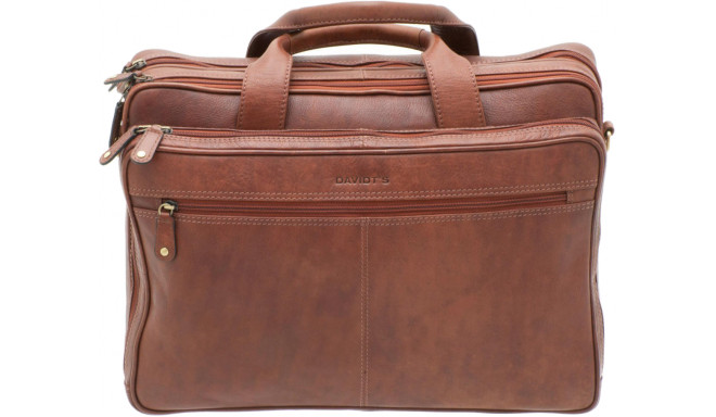 Davidts laptop bag Harvard, brown