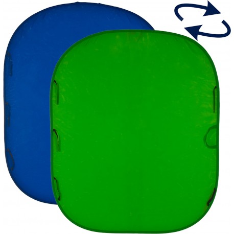 Manfrotto background Chromakey 1.8x2.1m, blue/green (LA-5987)
