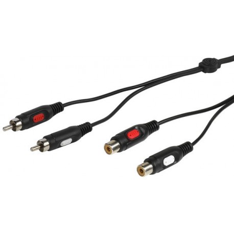 Vivanco kaabel 2xRCA - 2xRCA 2,5m (41018)