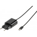 Vivanco laadija USB-C 2,1A, must (38667)
