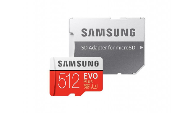 Samsung mälukaart microSDXC EVO+ 512GB Class 10 (MB-MC512GA/EU)