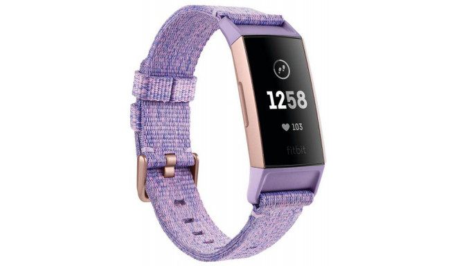 Fitbit activity tracker Charge 3 Special Edition, lavender/rose gold
