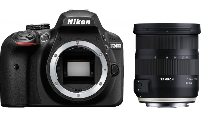 Nikon D3400 + Tamron 17-35мм OSD