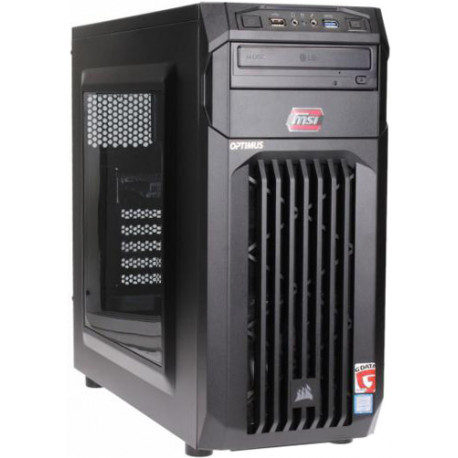 Optimus E-sport MH110T-CR10 i3-7100 8GB/1TB GTX1050OC (atvērts iepakojums)