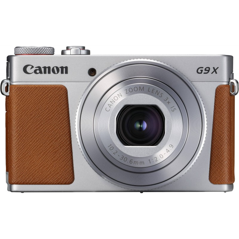 Canon PowerShot G9 X Mark II, серебристый