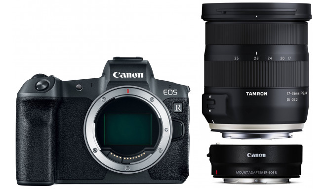 Canon EOS R + adapteris EF-EOS-R + Tamron 17-35mm OSD