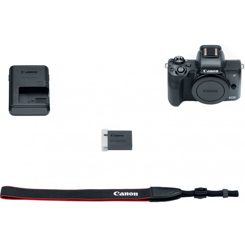 Canon EOS M50 + Tamron 18200mm VC, black Mirrorless cameras Photopoint