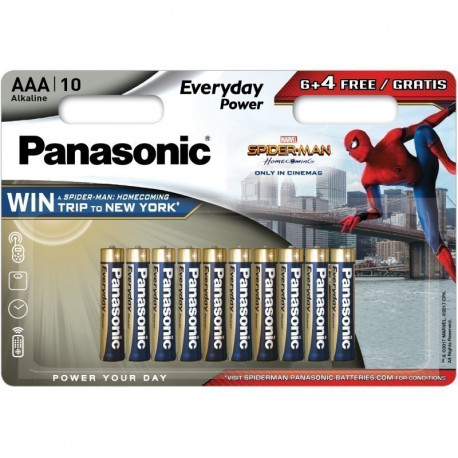 Panasonic Everyday Power battery LR03EPS/10BW (6+4) S-M