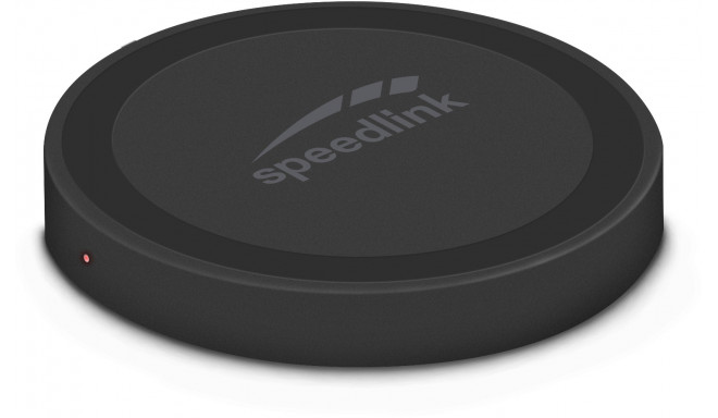 Беспроводная зарядка Speedlink Puck 10, черная (SL-690403-BK)