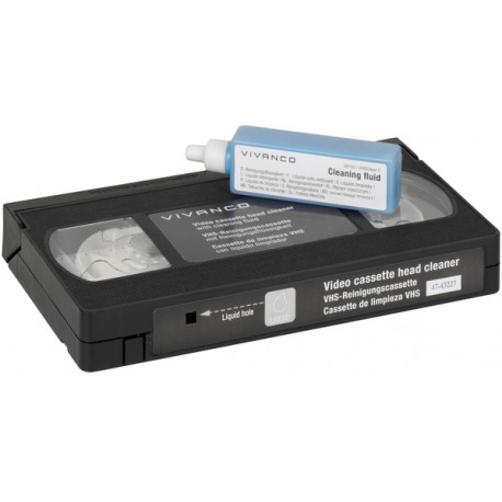 Vivanco VHS galviņas tīrīšanas kasete (39763)