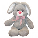 Plush toy Rabbit Klapciuszek gray 26 cm