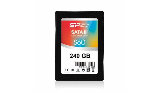 SSD SLIM S60 240GB 2,5 SATA3 MLC 520/460MB/s 7mm
