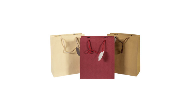 Gift bag SATIN, 26x12x32,5cm, mix 3
