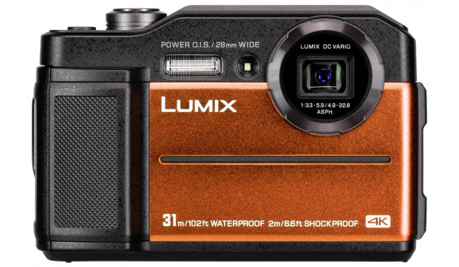 Panasonic Lumix DC-FT7, orange