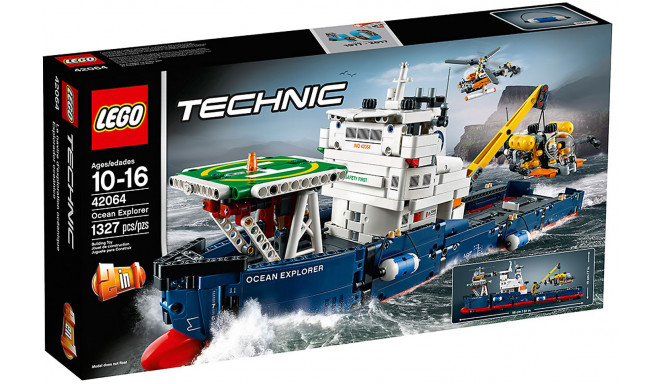 LEGO Technic rotaļu klucīši Okeāna izpētes kuģis (42064)