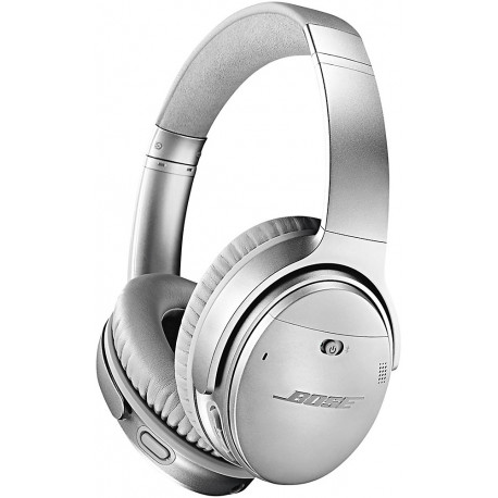 Bose juhtmevabad kõrvaklapid + mikrofon QuietComfort 35 II, hõbedane