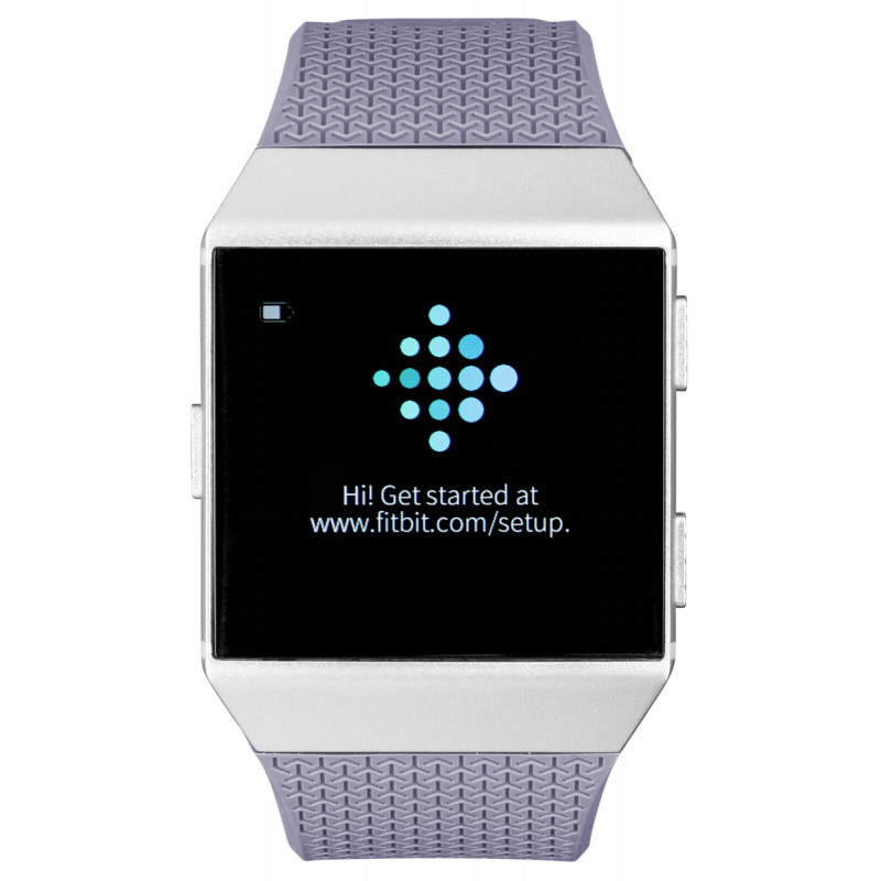 Fitbit ionic silver grey hotsell