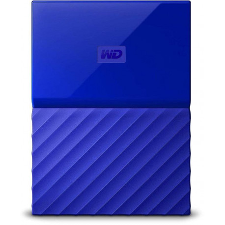 Western Digital ārējais cietais disks 2TB My Passport USB 3.0, zils