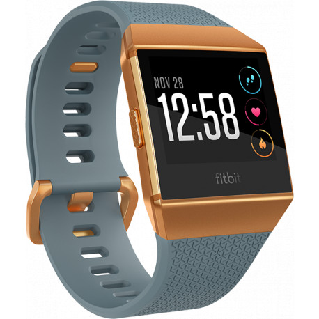 Fitbit Ionic, slate blue/burnt orange
