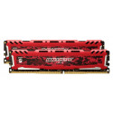 Ballistix RAM Sport LT 16GB Kit DDR4 8GBx2 2400 DIMM 288pin red SR