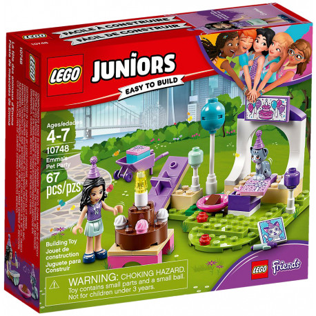LEGO Juniors mänguklotsid Emma loomapidu (10748)