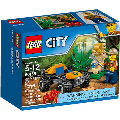 Игровые блоки LEGO City Jungle Buggy (60156)