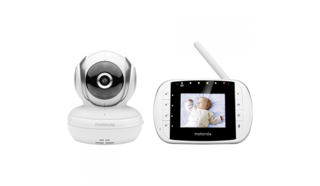 Motorola Wireless Video Baby Monitor White MB