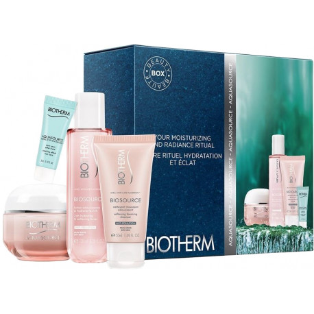 Комплект набора ухода за лицом Biotherm Aquasource Dry Skin